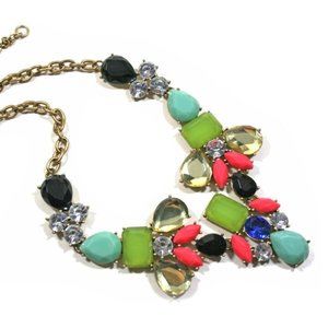 J. Crew Crystal Rhinestone Statement Necklace